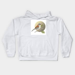 Yellow-eyed Junco Kids Hoodie